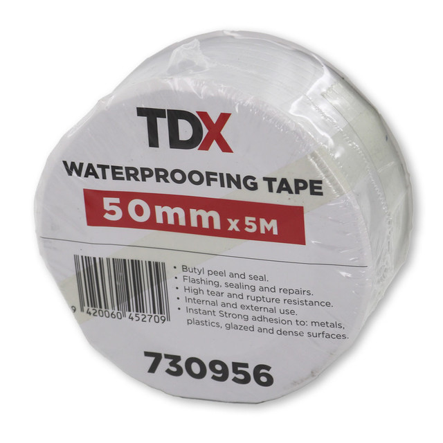 TDX MultiSeal Self Adhesive Butyl Tape - 50mm x 5M
