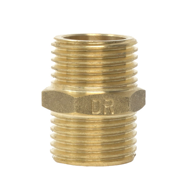 Brass Hex Nipple - 15mm