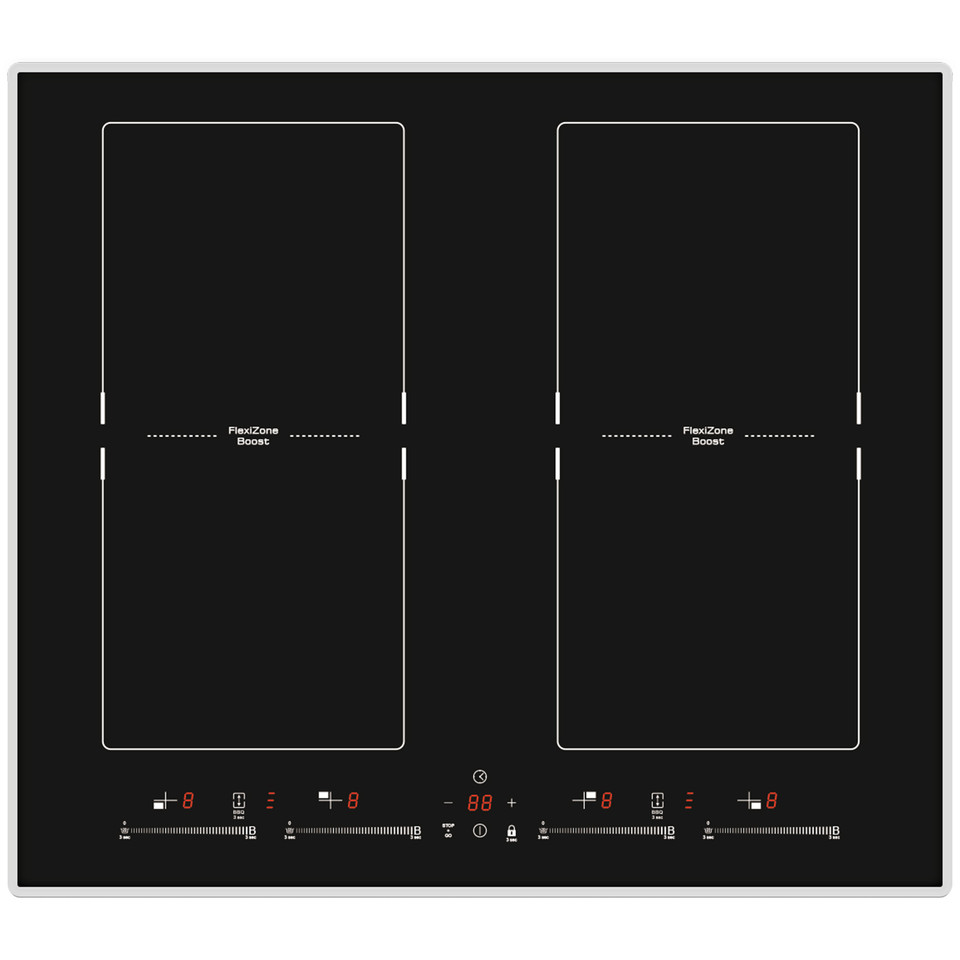 Vogue Aluminium Framed Induction Cooktop 60cm Trade Depot