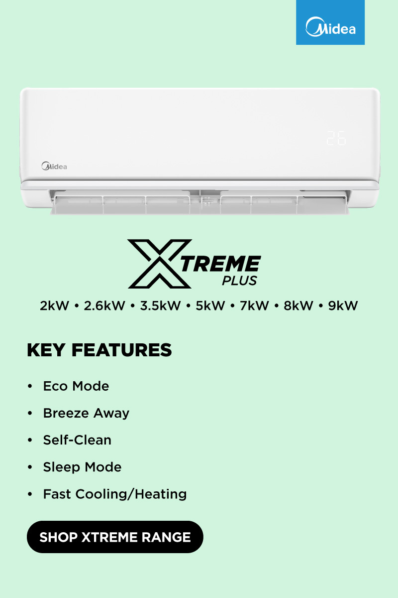 Midea Xtreme Plus Features