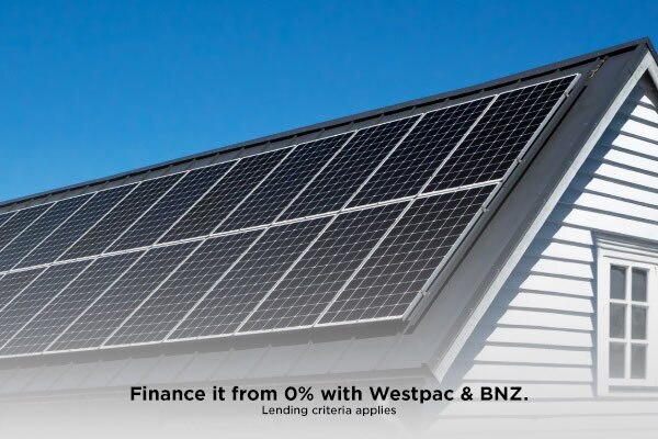 House with solar panels