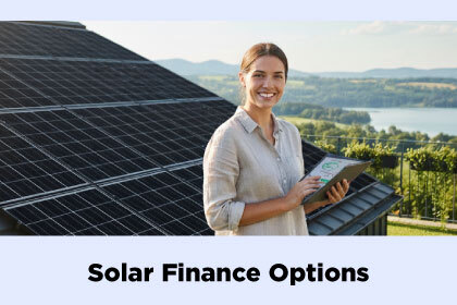Go Solar with 0-1% finance