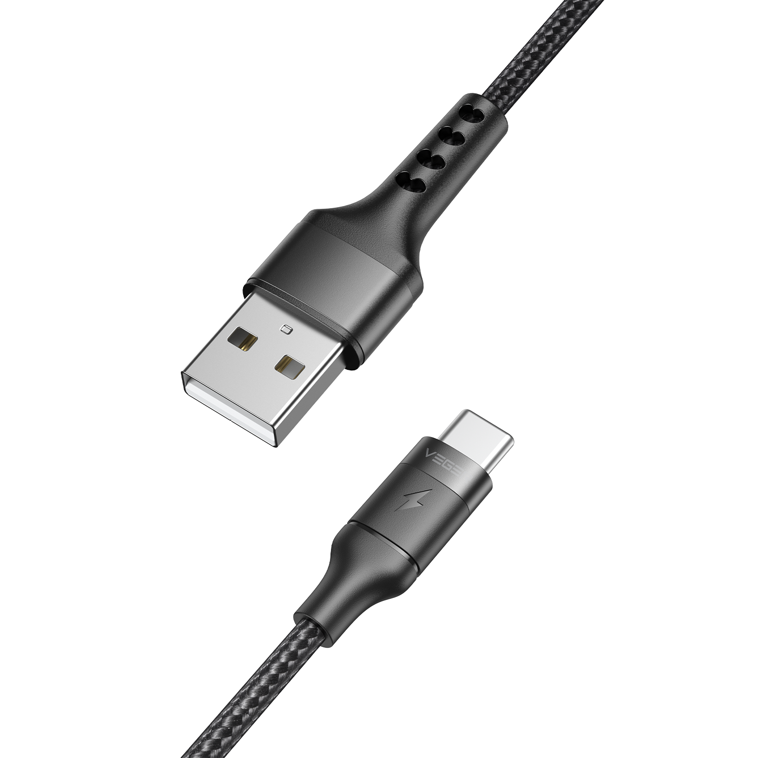 Câble USB vers Type-C - Charge Rapide 5A - 1 m - E-vape