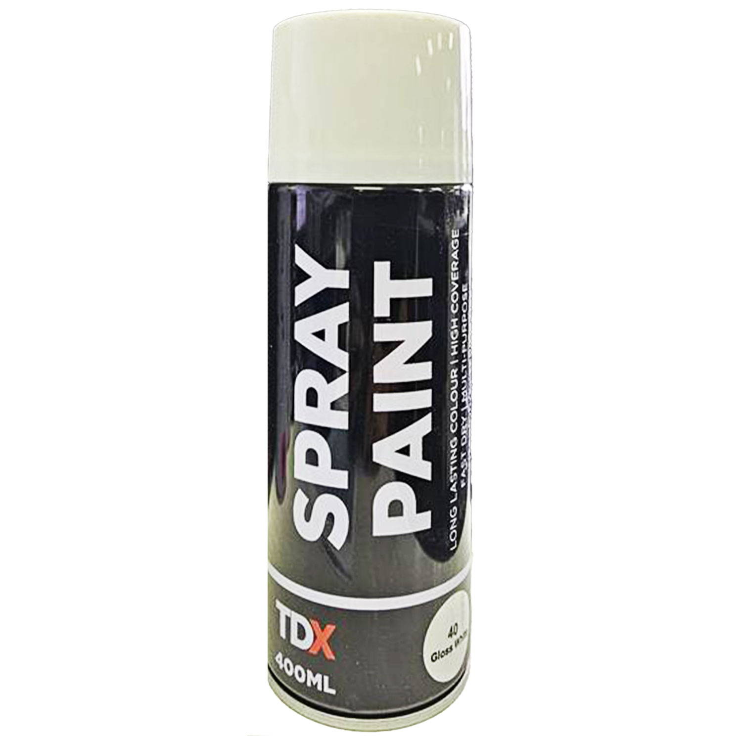 Spray Paint 400ml - Gloss White - Trade Depot