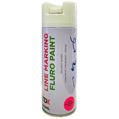 Ground Marking Powder Solvent-Based Ground Marking Spray 450ml - Pink - Trade Depot
