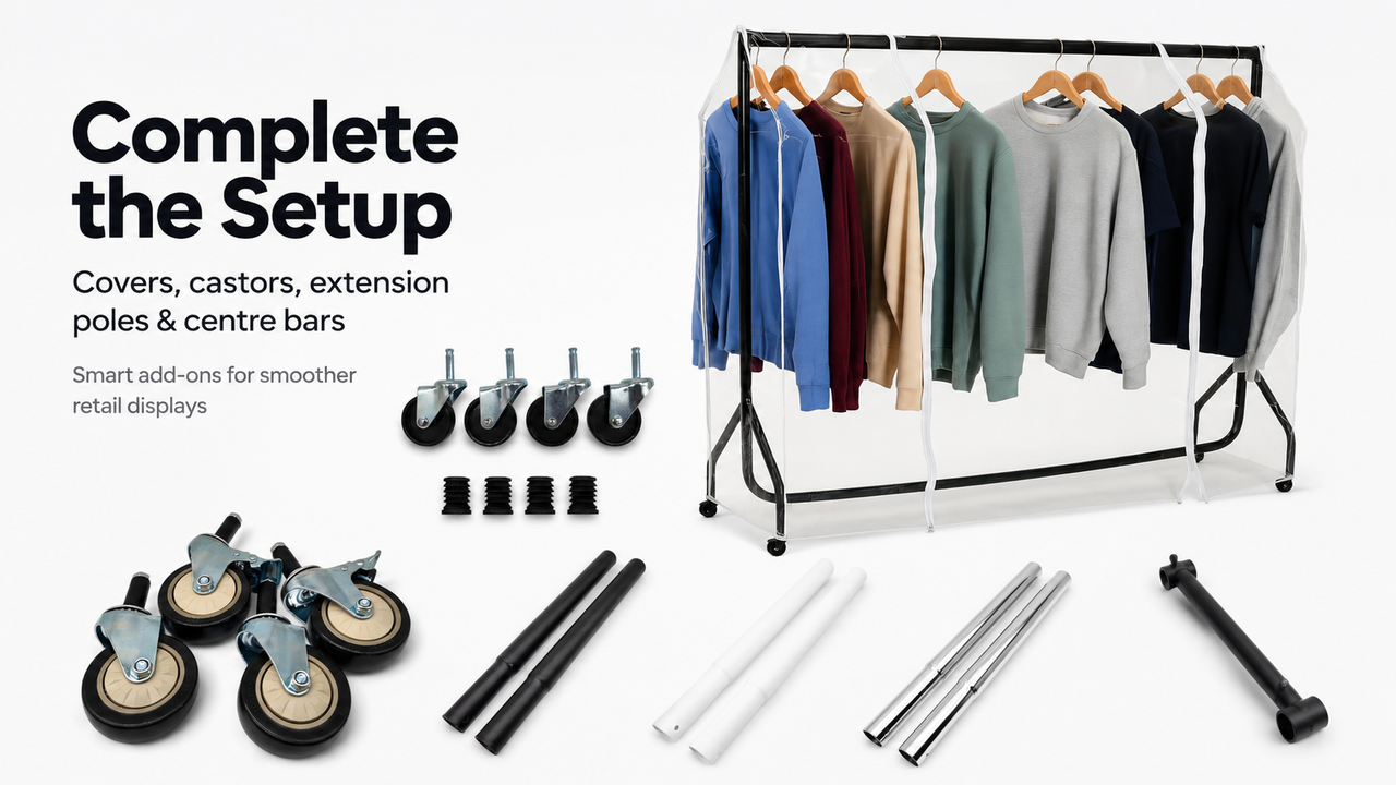 Accessories for Clothes Rails