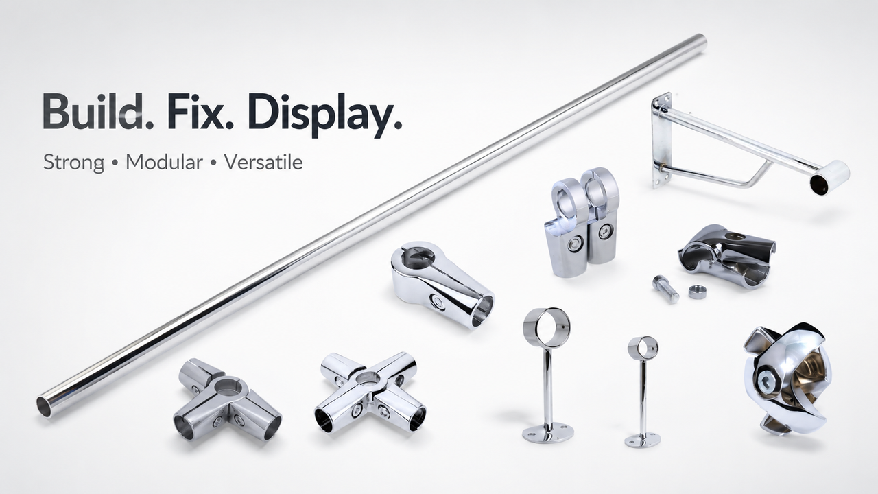 Tubes & Clamps Display System