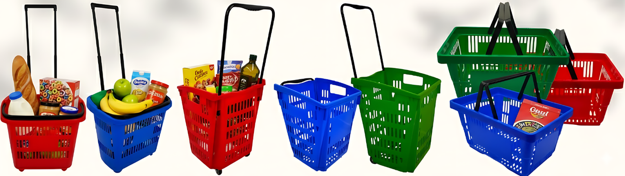 Shopping Baskets & Trolleys