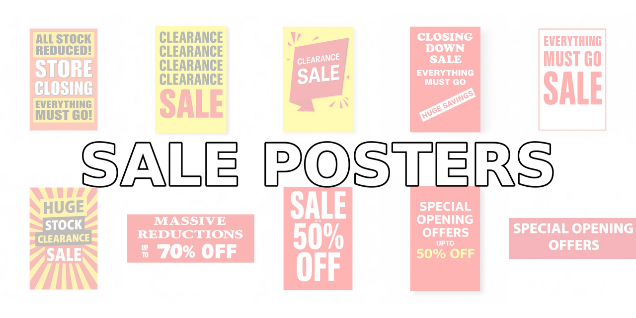 Sale Posters