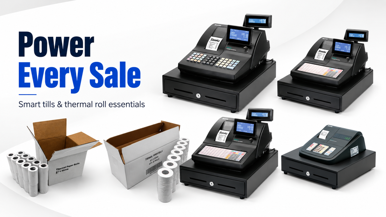 Cash Register Supplies & Accessories