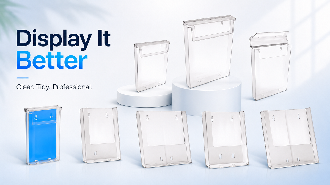 Wall Mounted Leaflet Holders