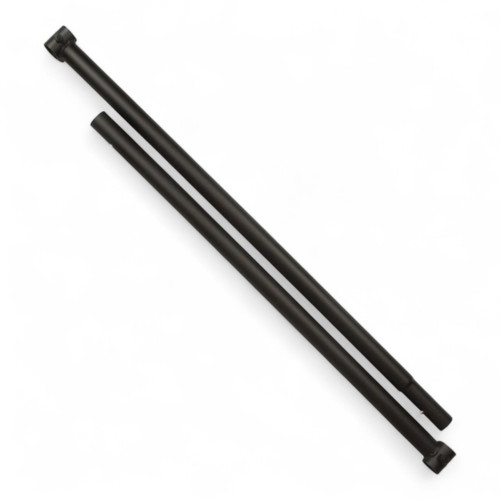 Black Centre Bar for Heavy-Duty Clothes Rail – 3–6 ft, Height Adjustable