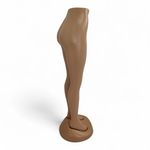 Voluptuous Brazilian Female Leg Mannequin for Fashion Display – Flesh Tone