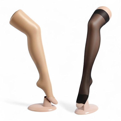 Female 73cm Light Skin Tone Plastic Leg Mannequin Legstock