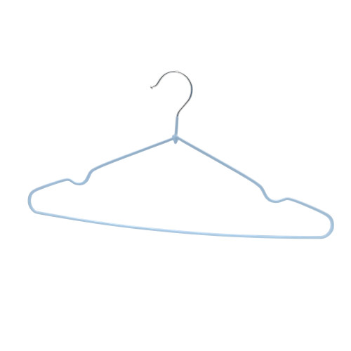 Non-Slip Metal Clothes Hanger 40cm with Rubber Coating, product shown on a white background, gallery image 13 of 15