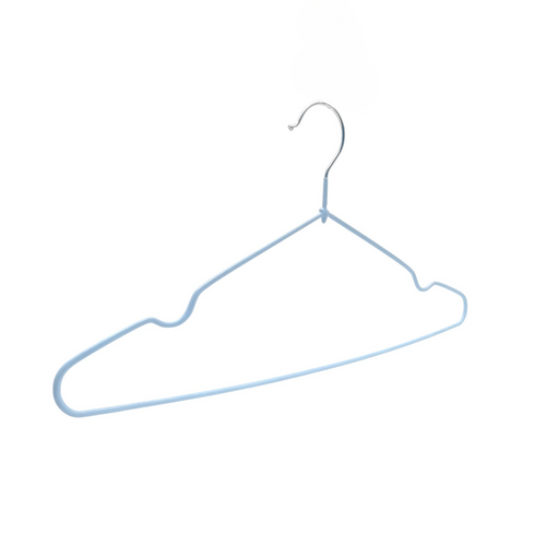 Non-Slip Metal Clothes Hanger 40cm with Rubber Coating – Heavy Duty Space Saver