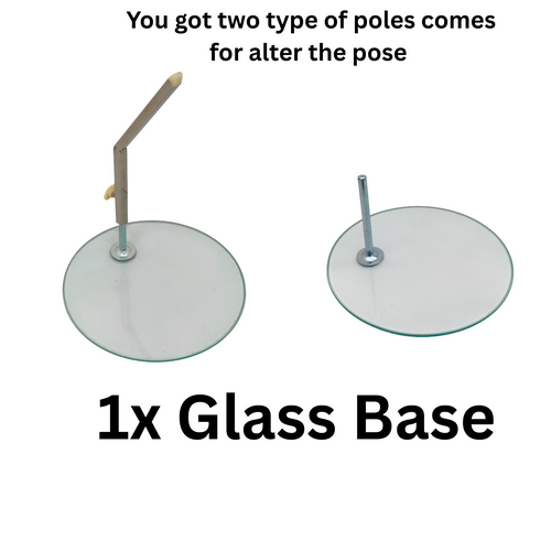 Child’s White Fiberglass Egg Head Display Mannequin 86cm Gloss with Glass Stand