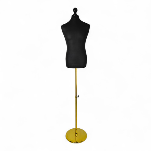Female Display Bust Tailors Dummy, full-height product view on a white background
