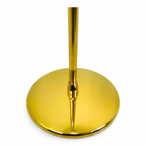 Female Display Bust Tailors Dummy–Adjustable Height, Black Torso with Gold Base