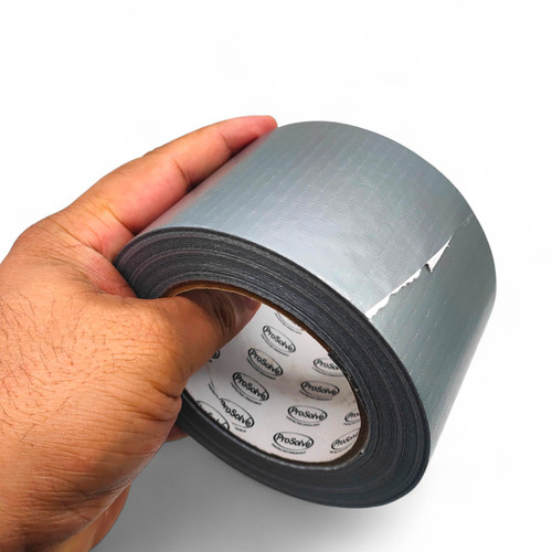75mm x 50m Gaffer Cloth Waterproof Tape, product shown against a coloured background, standard product photograph
