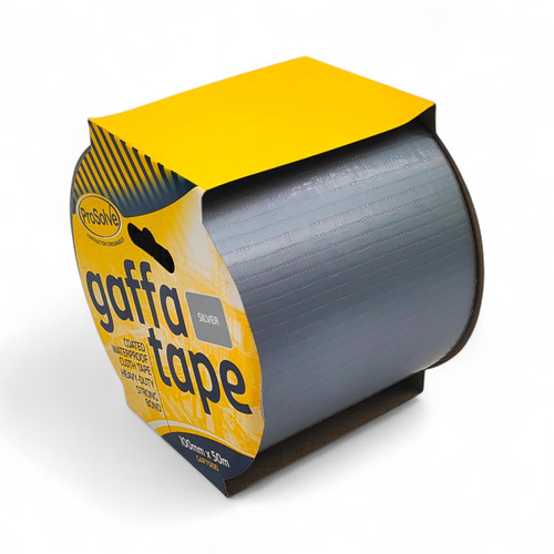100mm x 50m Gaffer Cloth Waterproof Tape, close product view on a white background