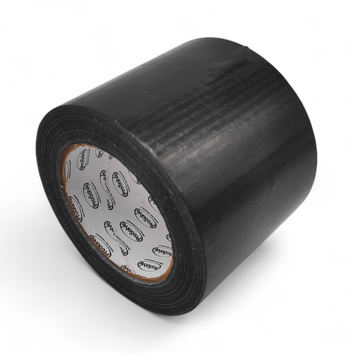 100mm x 50m Gaffer Cloth Waterproof Tape, close product view on a white background, tight, centred square layout
