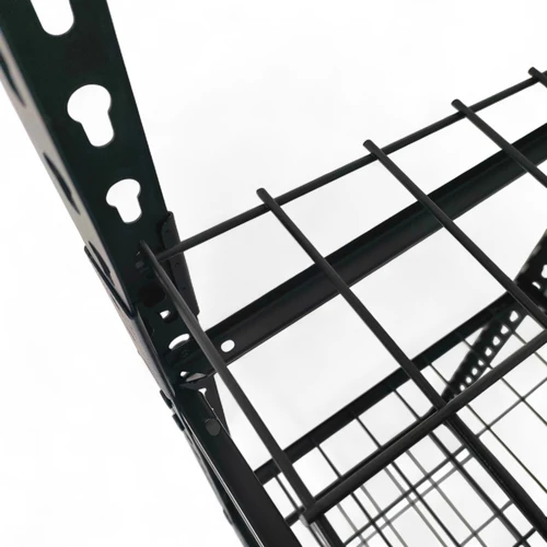 Heavy-Duty Wire Metal Shelving Unit, Adjustable 5-Tier Storage Rack, product shown against a coloured background, gallery image 20 of 25