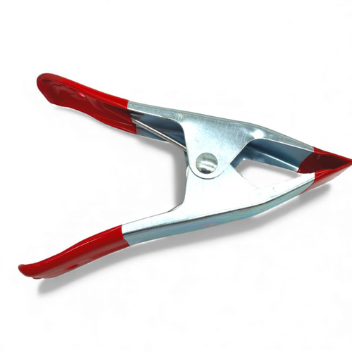 Pack of 4 Large Metal Spring Clamps for Market Stalls, product shown on a white background, standard product photograph