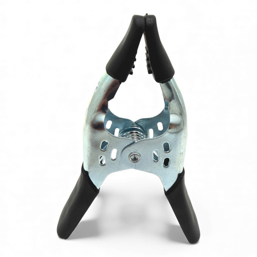 Pack of 4-6" Extra Heavy Duty Black Metal Spring Clamp –Tarpaulin & Utility Clip