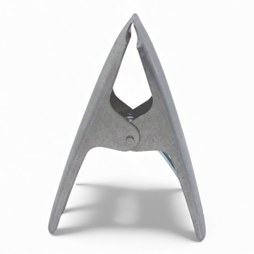 6.5" Heavy Duty Market Stall Spring Clamp – Strong Metal Tarpaulin Grip Clip