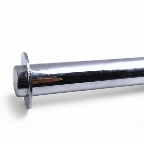 Metal End Cap for 25mm–32mm Chrome Hanging Rail Systems