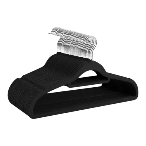Velvet Coat Hangers Adult Heavy Duty Non-Slip Slim Hangers with Swivel Hook, gallery image 9 of 9