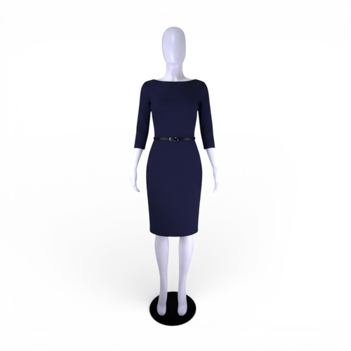 Matte White Plastic Female Display Mannequin 178cm with Metal Base