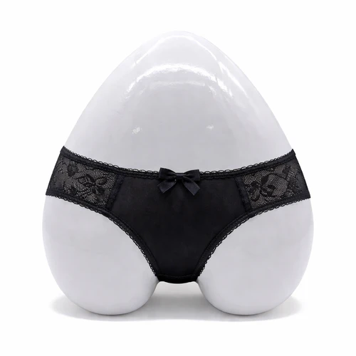 Ladies Lingerie Display Mannequin Hip Shiny White Underwear Retail Form, product shown on a white background