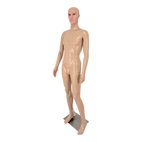 Male Mannequin Full Body Display Dummy with Rotating Head & Movable Arms-M2