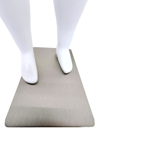 Child Headless Mannequin 76cm Matt White Plastic Display with Rotating Arms