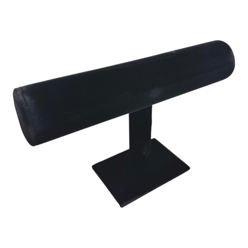 Black T-Bar Bracelet Display Stand Watch Jewellery Holder Rack