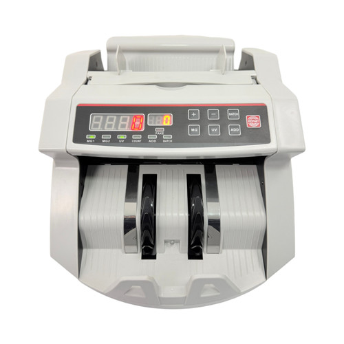 Money Bill Counter Machine UV MG Detector LED Display 1000pcs/min