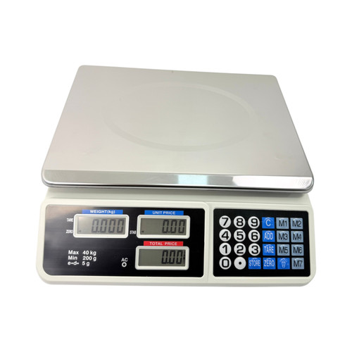 SLS-2590 40kg Digital Price Computing Scale Retail Shop Weighing Scale LED