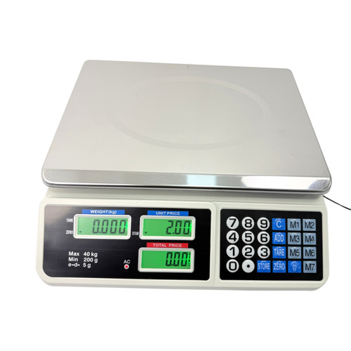 SLS-2590 40kg Digital Price Computing Scale Retail Shop Weighing Scale LED