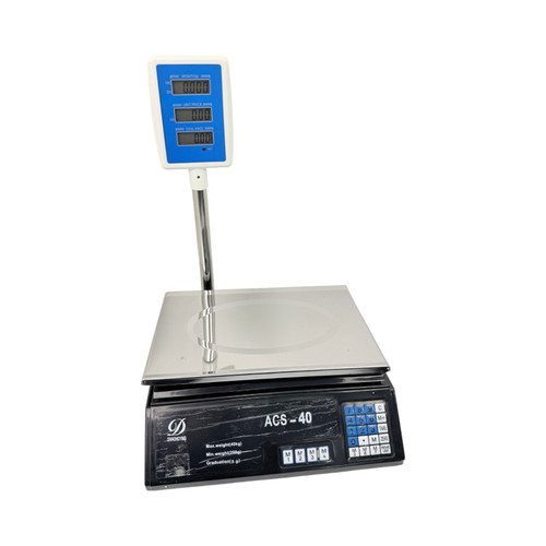 40kg Digital Kitchen Scale Price Computing Retail Food Weighing UK