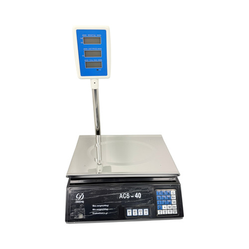 40kg Digital Kitchen Scale Price Computing Retail Food Weighing UK
