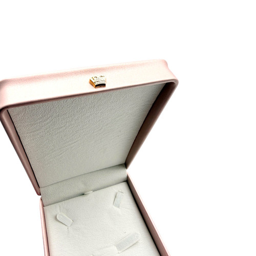 Luxury Rose Gold PU Leather Wedding Jewellery Set Box Case