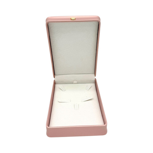 Luxury Rose Gold PU Leather Wedding Jewellery Set Box Case