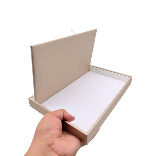 Luxury Rose Gold Jewellery Box with Removable Cushion - Two Sizes