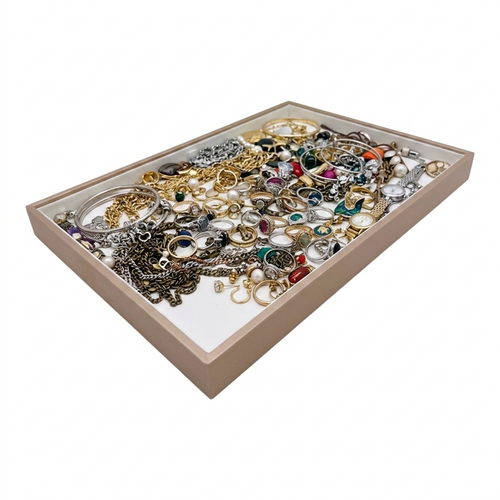 Luxury Rose Gold Jewellery Box with Removable Cushion - Two Sizes