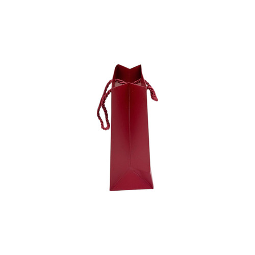 10x Blood Red Matte Gift Bag with Rope Handles - Small & Large