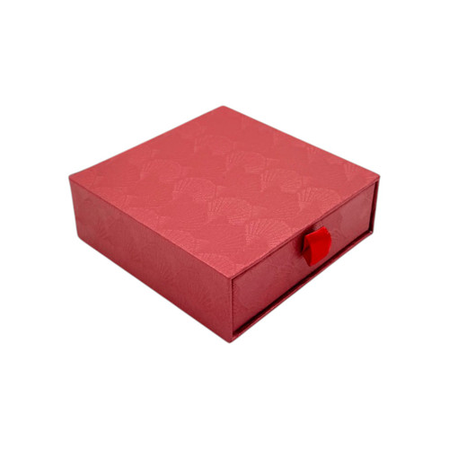 Calypso Coral Pull Out Jewellery Box for Earrings Pendant and Ring Set