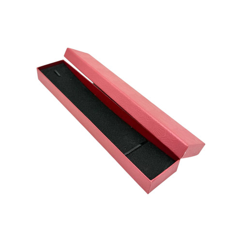 Calypso Coral Chain/Stretch Bracelet Jewellery Gift Box with Black Insert