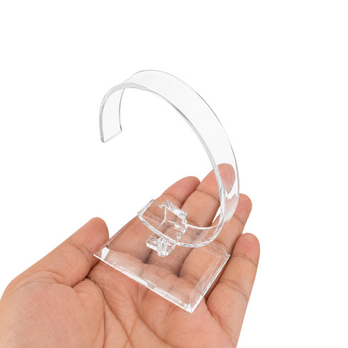 Clear Acrylic Bracelet Watch Display Stand Jewellery Holder Retail Showcase
